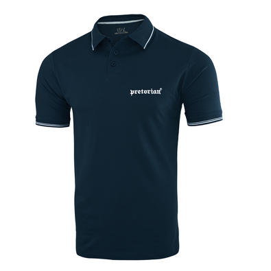 Polo Pretorian Line Logo - navy blue