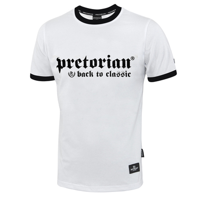 T-shirt Pretorian Back to classic - white