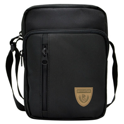 Shoulder bag Pretorian Shield - Brown - black
