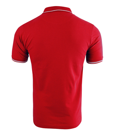 Koszulka polo Pretorian Line Logo - czerwona