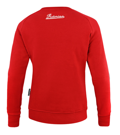  Women's Sweatshirt Pretorian Run motherf*:)ker! - red