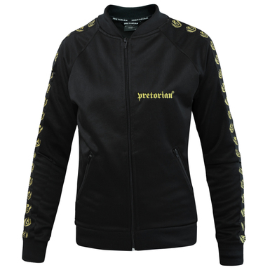 Polyester woman's sweatshirt Pretorian Gold Logo