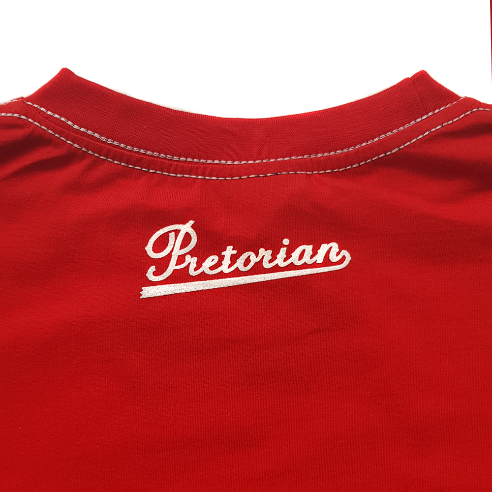 Koszulka Pretorian "Run motherf*:)ker!" - czerwona