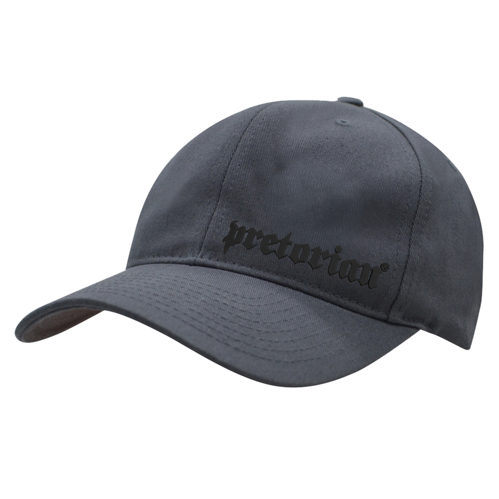 Pretorian "Logo 3D Black" Baseball Cap - Steel