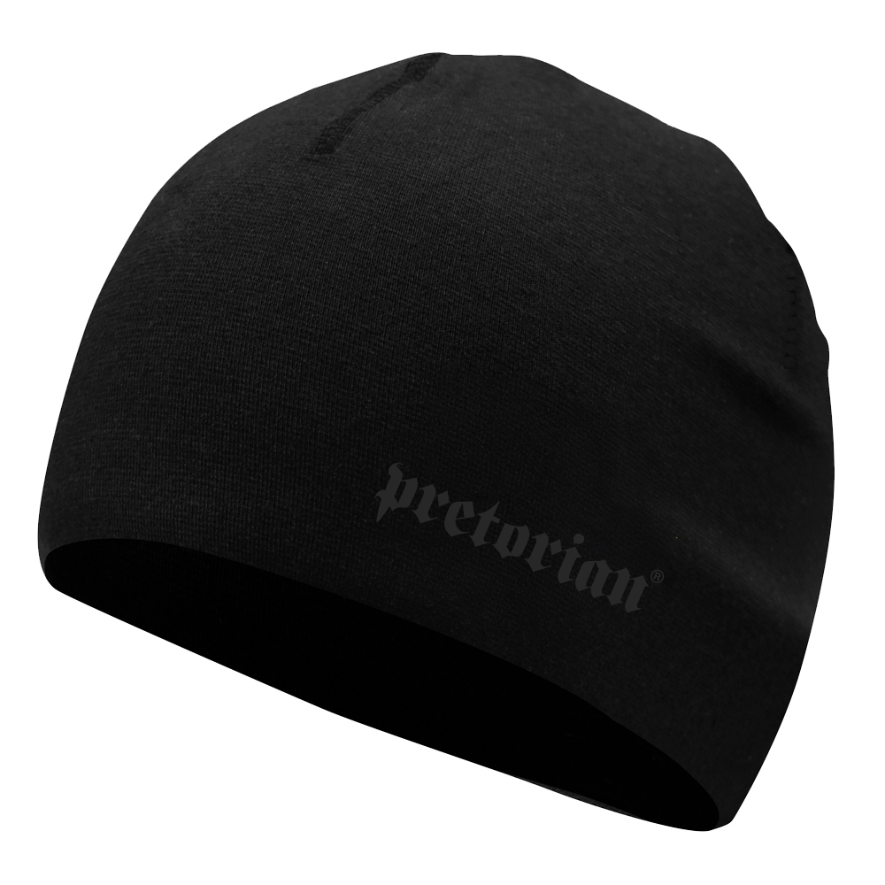 Czapka Pretorian "Logo" - czarno/czarna