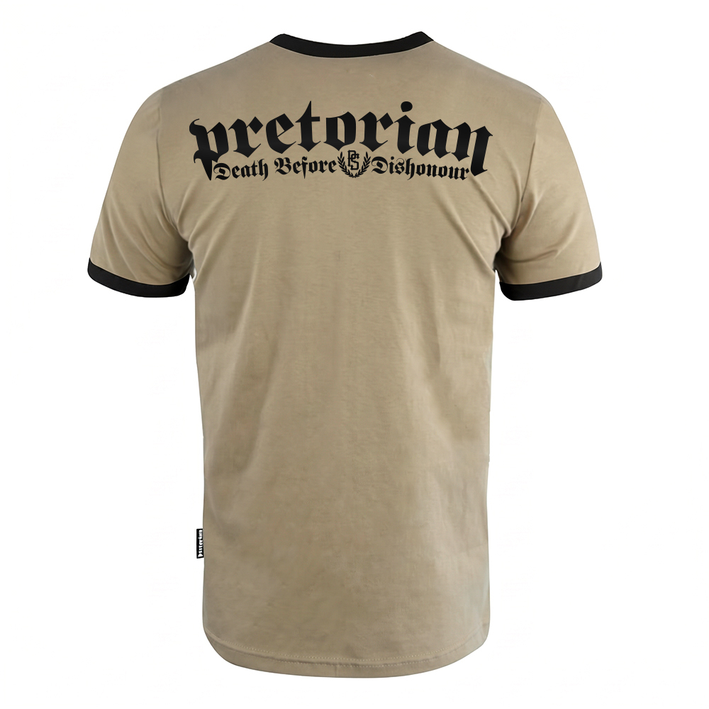 Koszulka Pretorian Ringer "Honour" - piaskowa