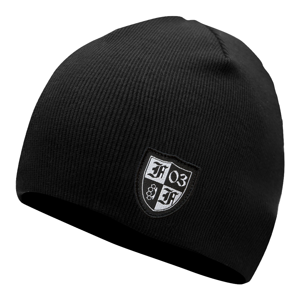 Beanie Pretorian "Shield - Football Fanatics" - black
