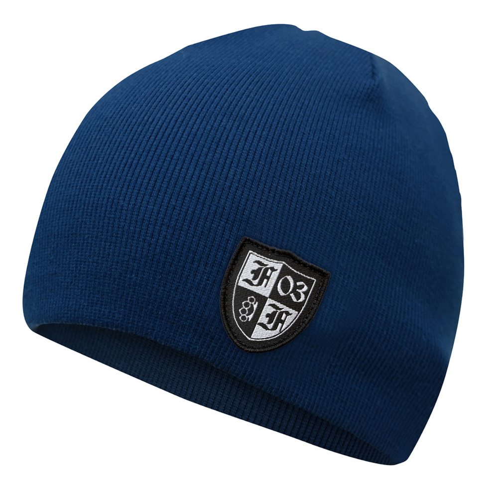 Beanie Pretorian "Shield - Football Fanatics" - navy blue