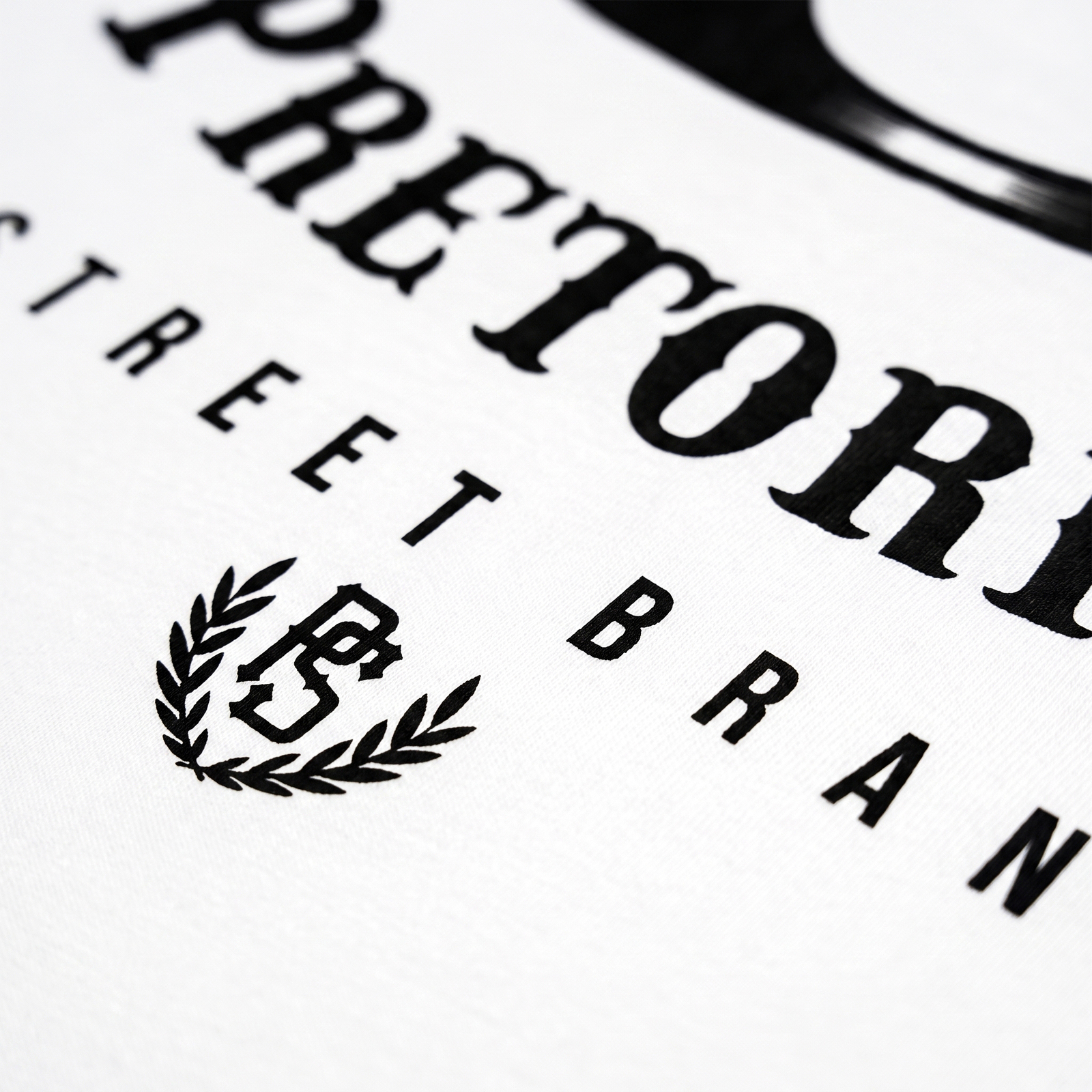 T-shirt Pretorian "Public Enemy" - white