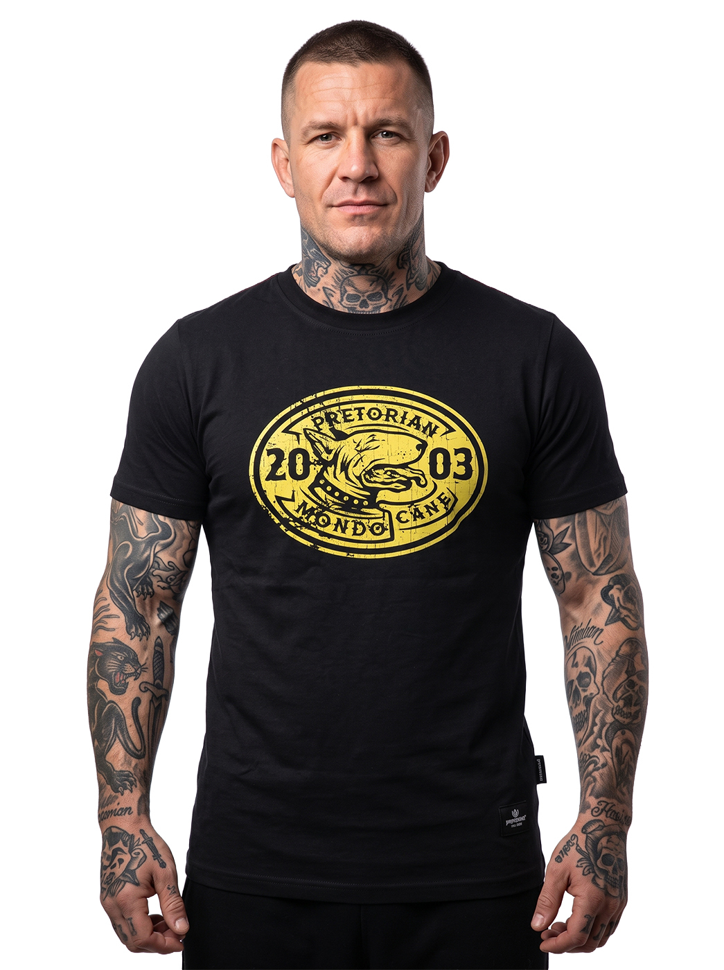 T-shirt Pretorian "Mondo Cane" - black