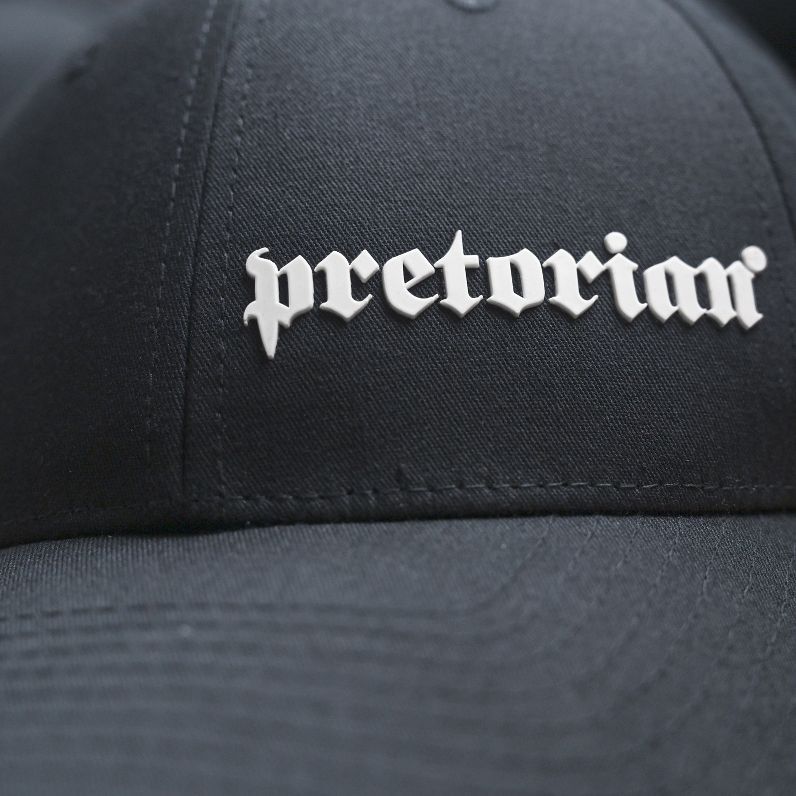 Pretorian "Logo 3D White" Baseball Cap - Steel