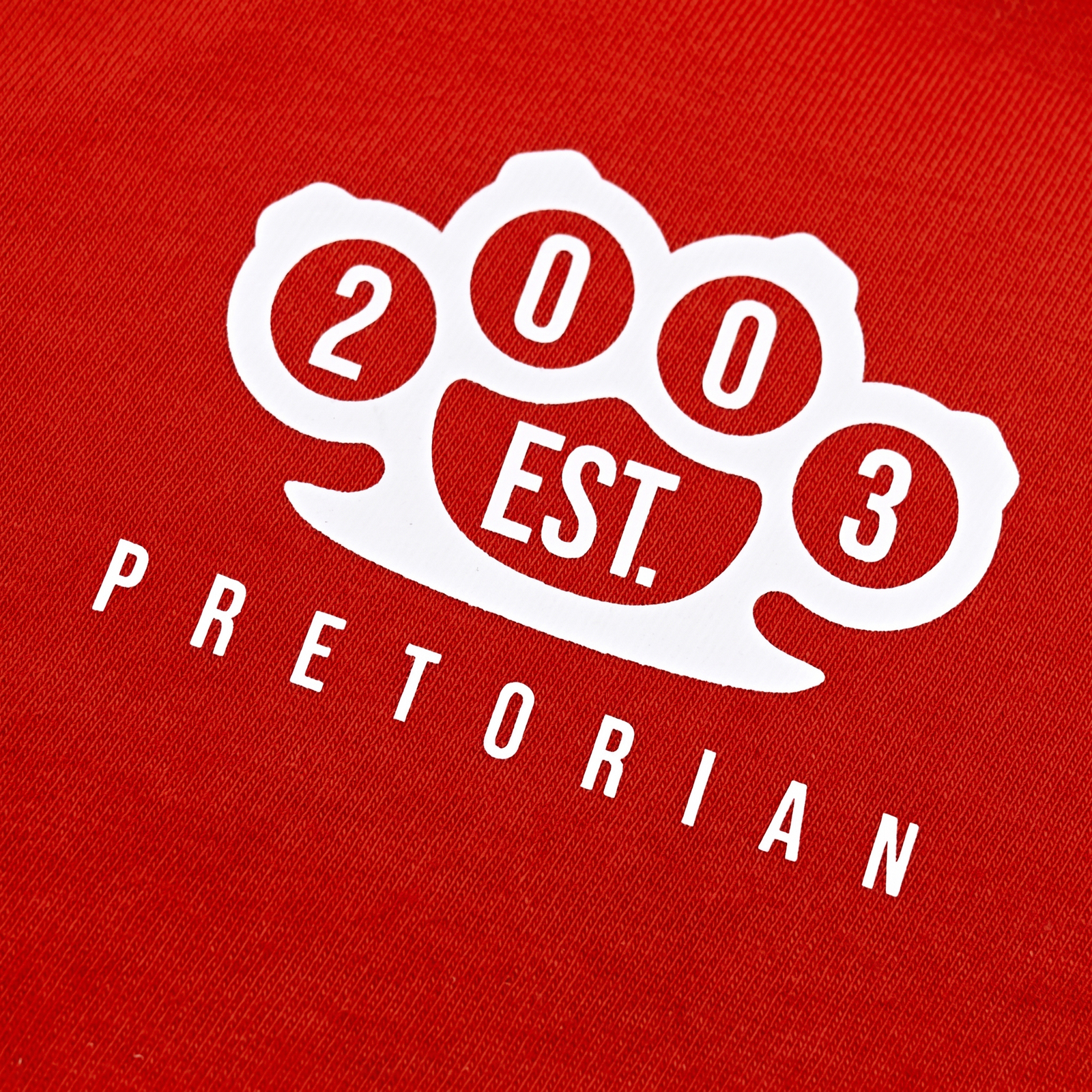 T-shirt Pretorian "Public Enemy" - red