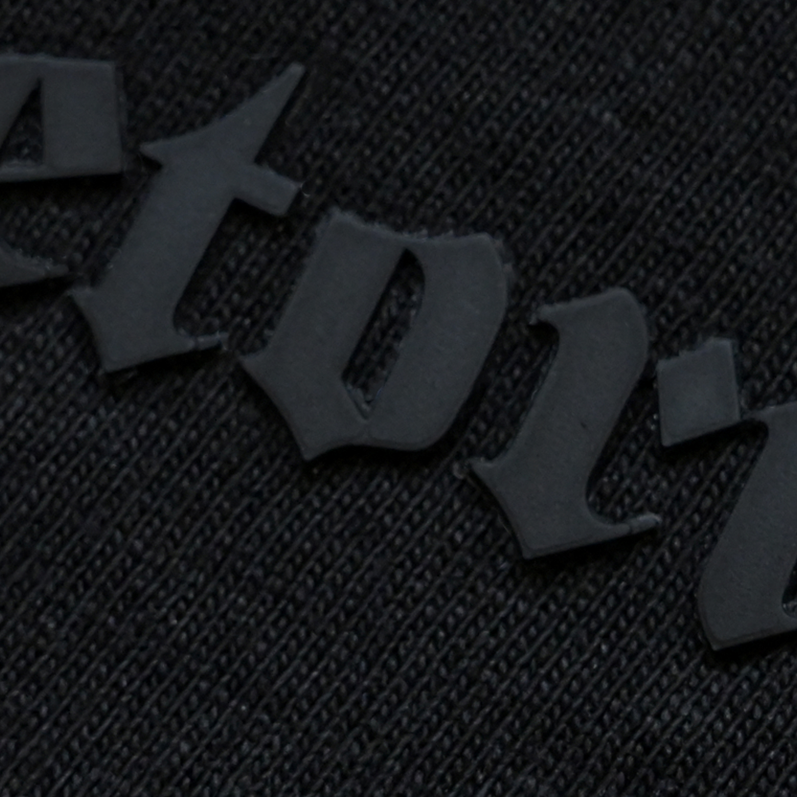 Spodnie dresowe Pretorian "Logo 3D black" ściągacz - czarne