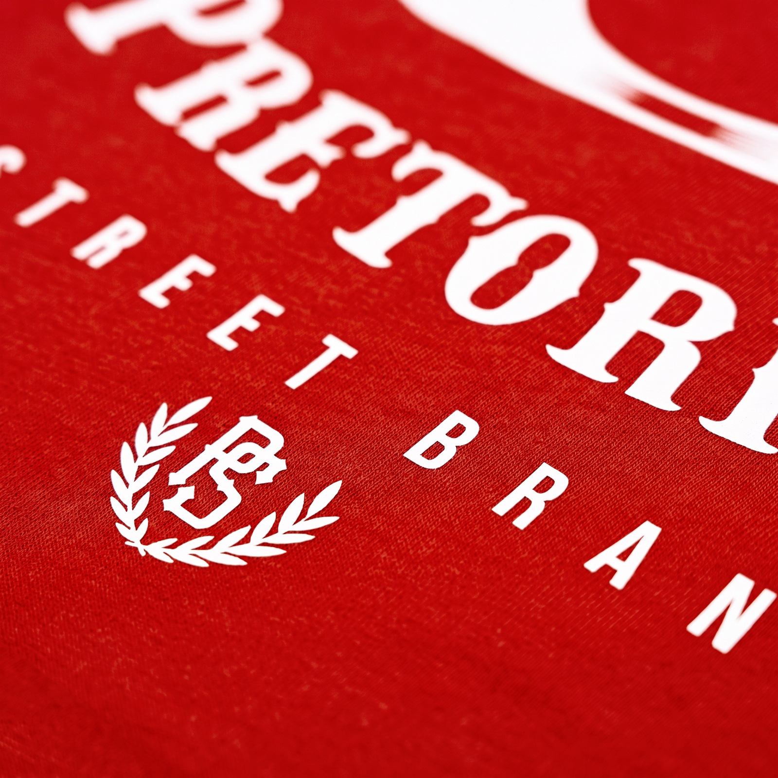 T-shirt Pretorian "Public Enemy" - red