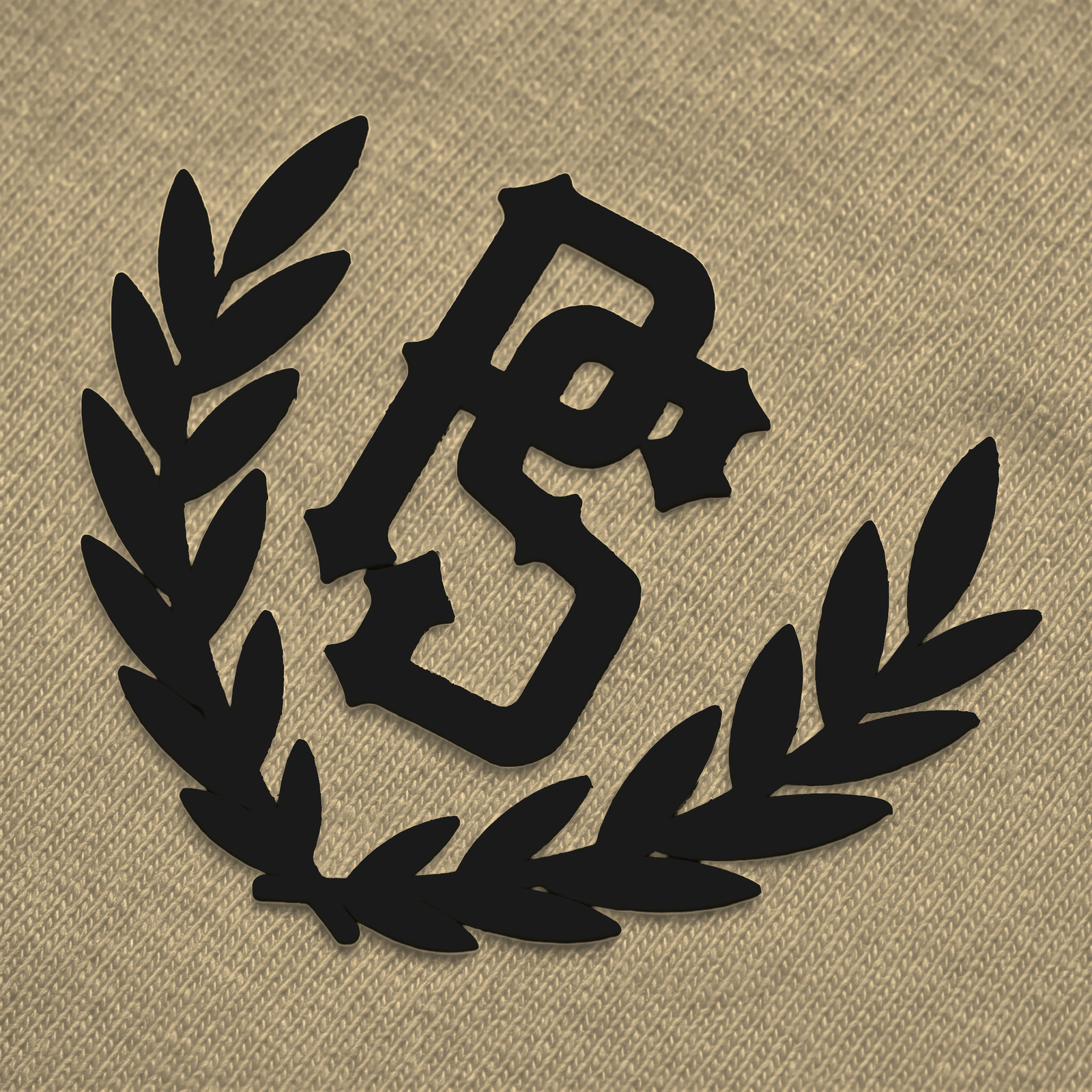 Koszulka Pretorian Ringer "PS" 3D - piaskowa