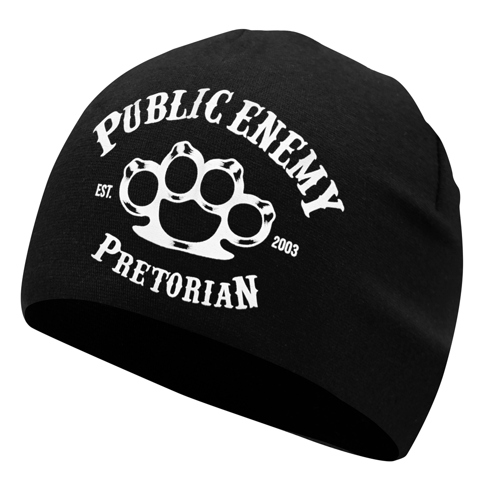 Czapka Pretorian "Public Enemy" - czarna
