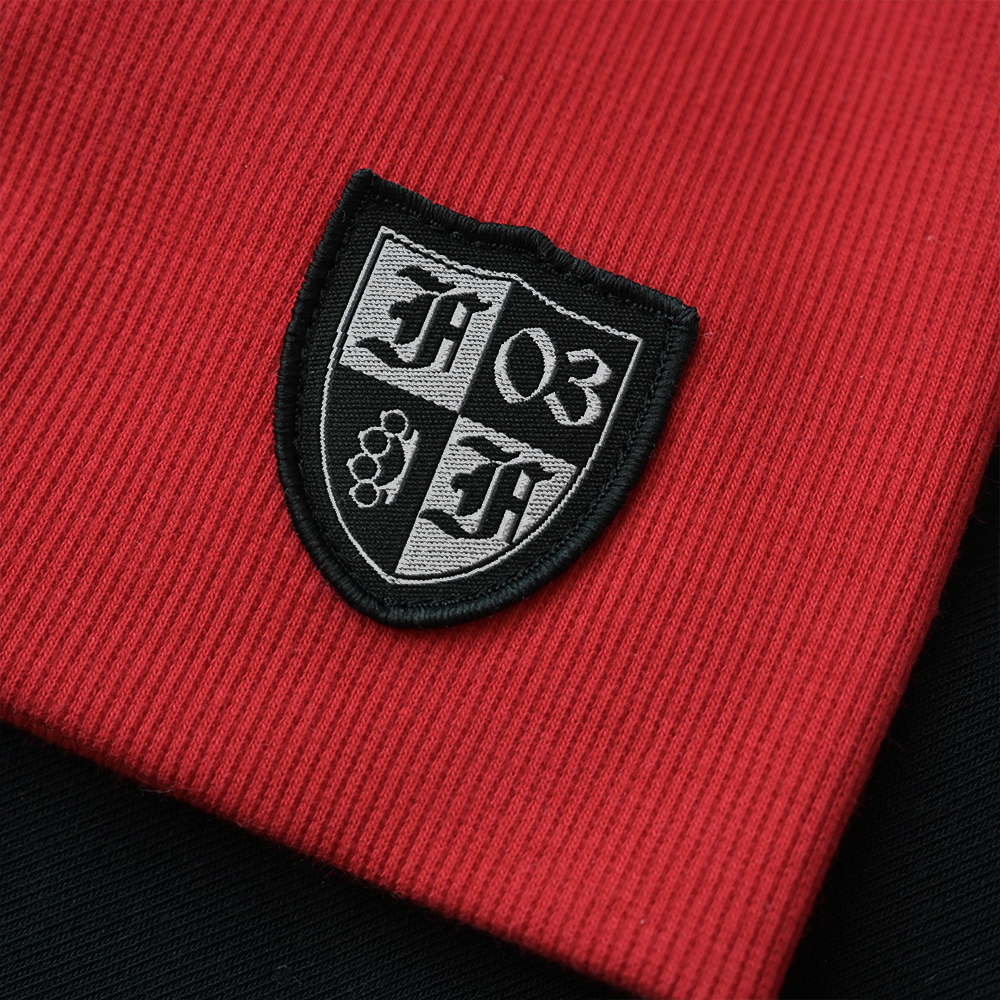 Beanie Pretorian "Shield - Football Fanatics" - red