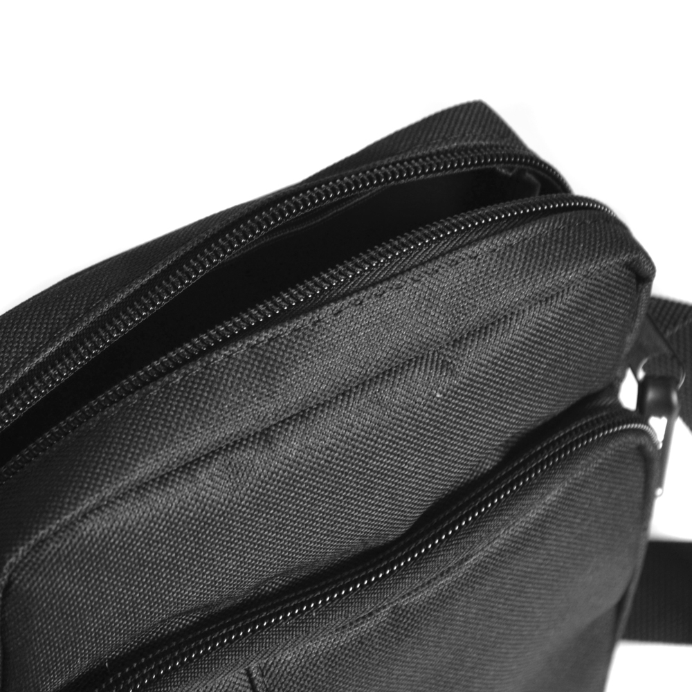 Shoulder bag Pretorian "Gold PS" - black