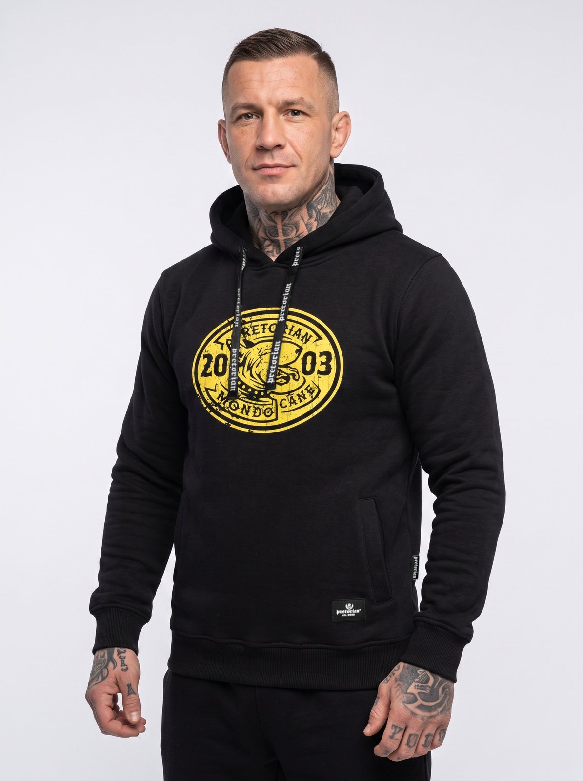Sweatshirt Pretorian "Mondo Cane" - Black