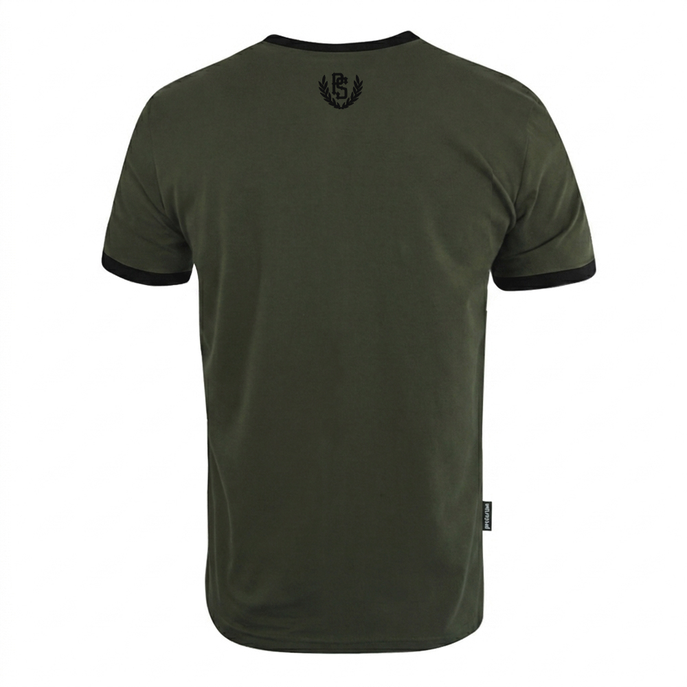 Koszulka Pretorian Ringer "Sport & Street" - oliwkowa