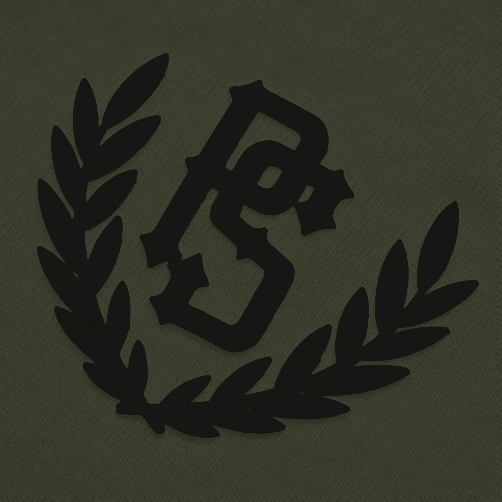 Koszulka Pretorian Ringer "PS" 3D - oliwkowa