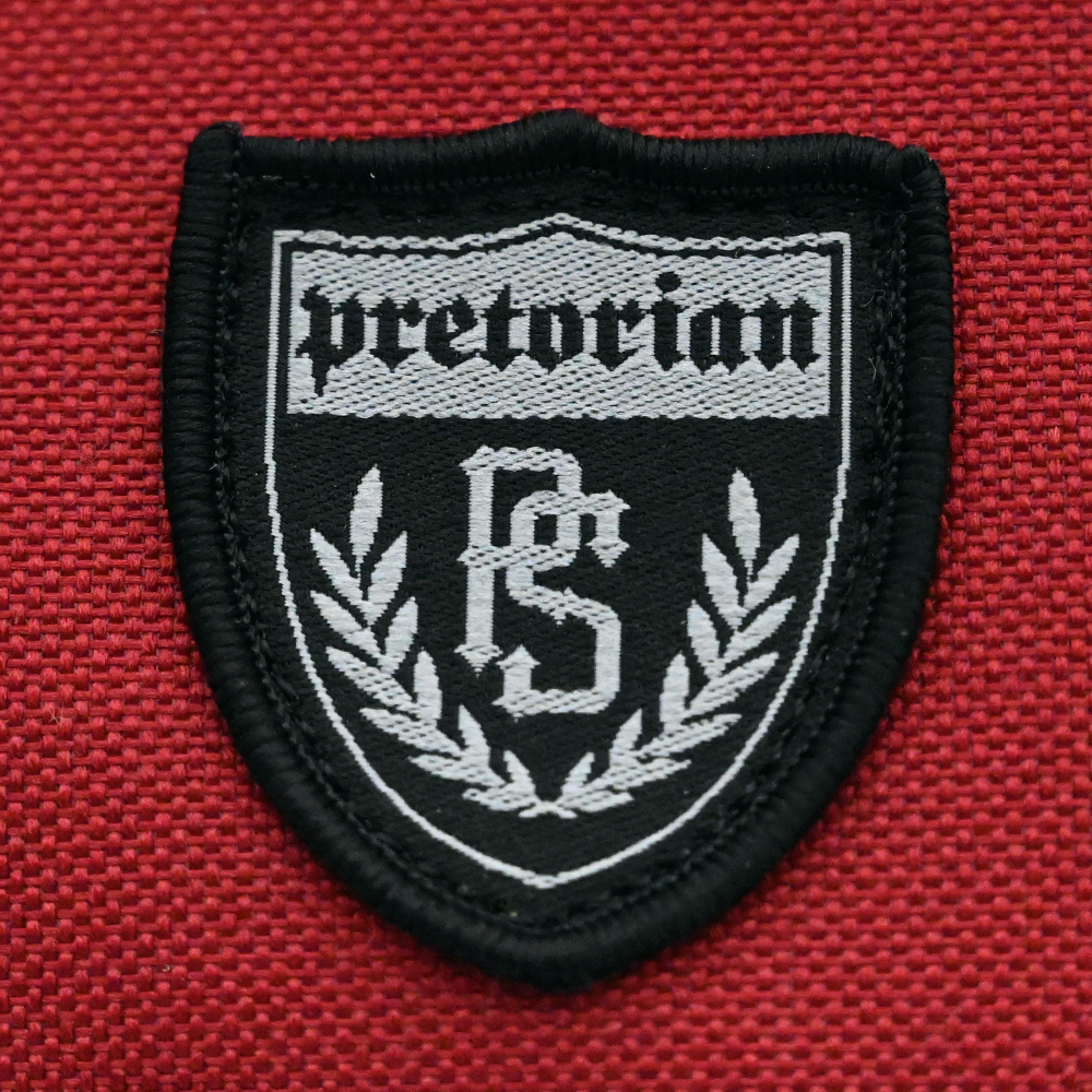 Torebka saszetka Pretorian "Pretorian Shield" - bordowa