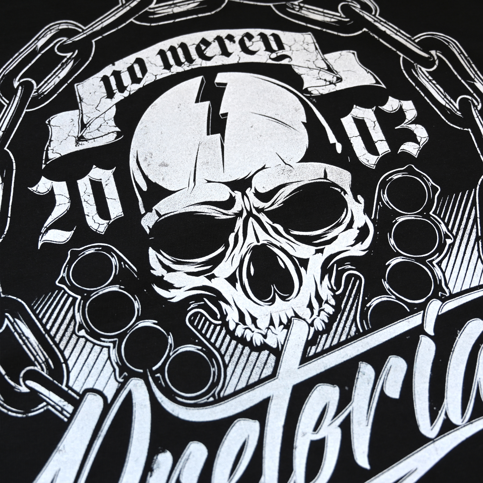 T-shirt Pretorian "No Mercy" - black