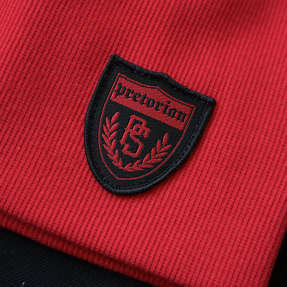 Czapka Pretorian "Shield - Red PS" - czerwona