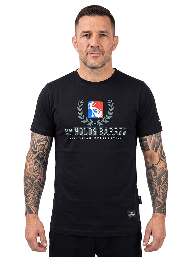 T-shirt Pretorian "No Holds Barred" - black