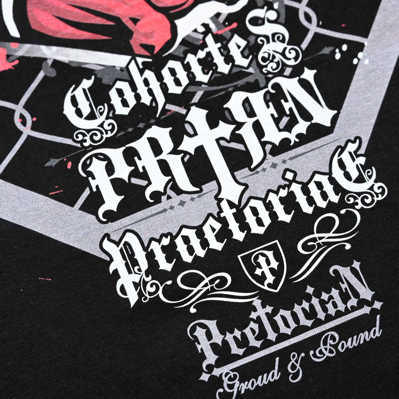Koszulka Pretorian "Cohortes Praetoriae" - czarna