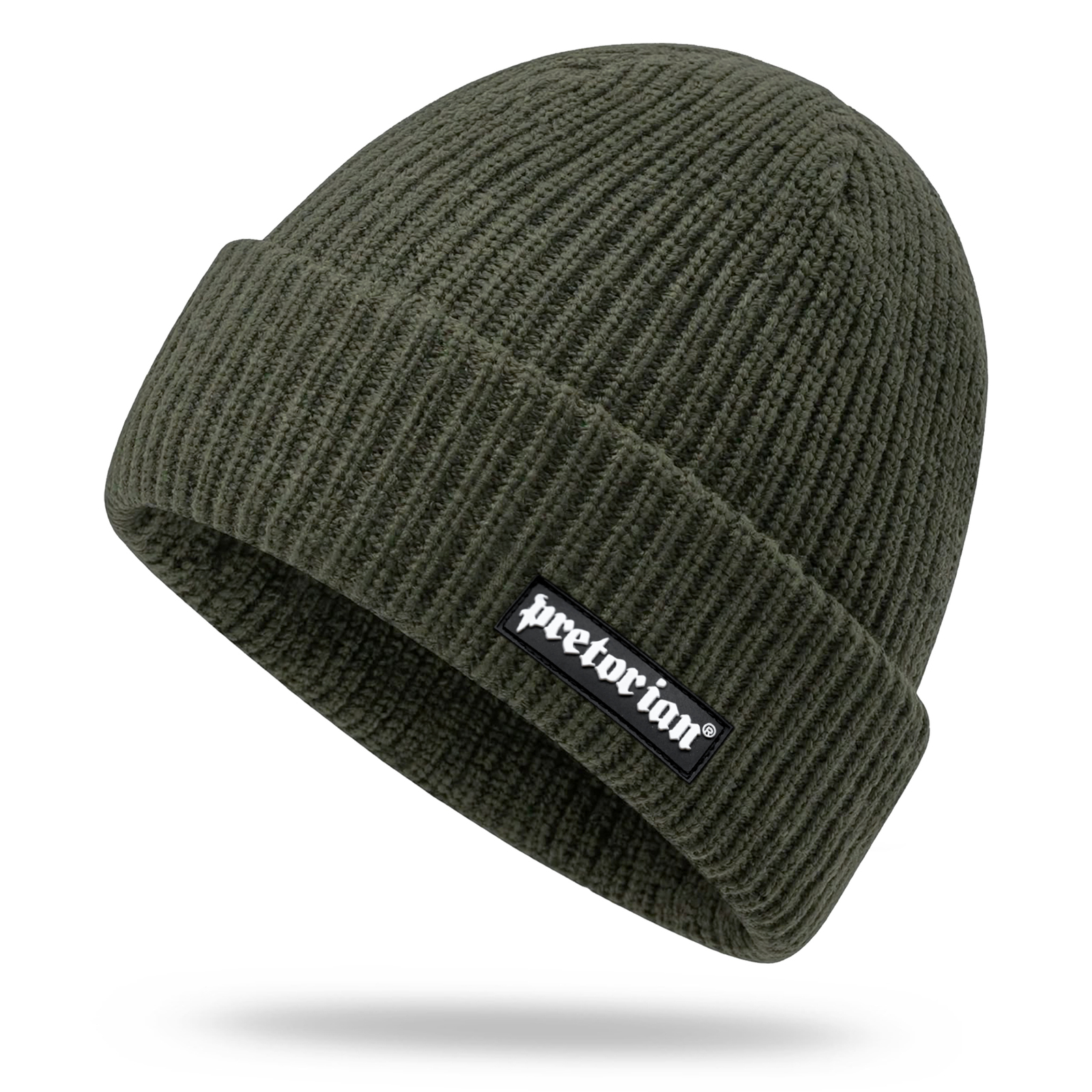 Pretorian "Ribbed Logo 3D" Winter Hat - khaki