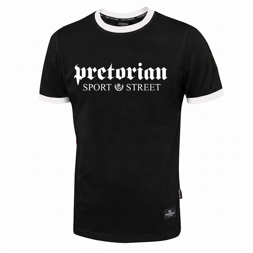 T-shirt Pretorian Ringer "Sport & Street" - black