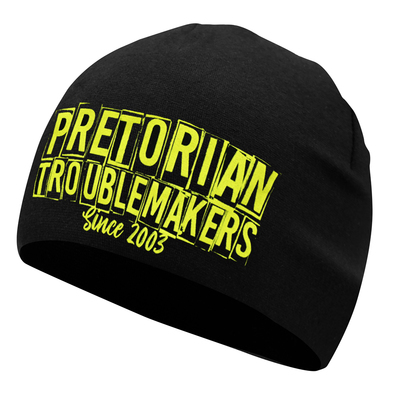 Beanie Pretorian "Troublemakers" - black