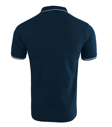 Polo Pretorian Line Logo - navy blue