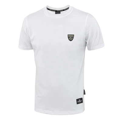 T-shirt Pretorian Shield Logo - white