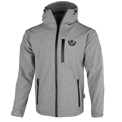 Kurtka softshell Pretorian Black PS - szara