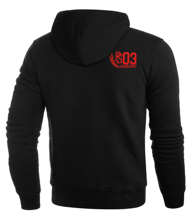 Hoodie Pretorian Side - black