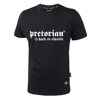 Koszulka Pretorian "Back to classic" - czarna