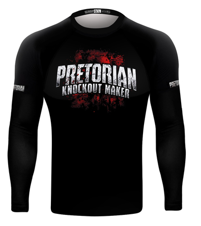 Rashguard longsleeve Pretorian Knockout Maker