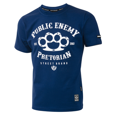 T-shirt Pretorian Public Enemy - navy blue