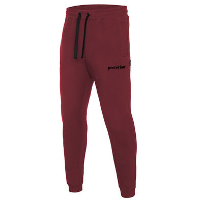 Sweatpants Pretorian Logo burgundy - welt