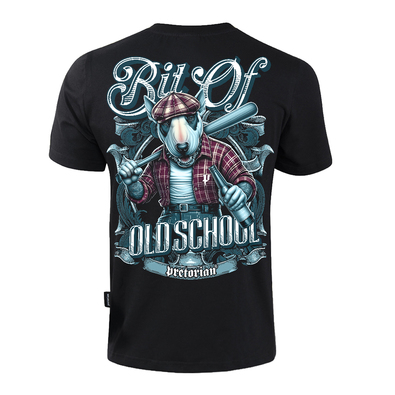 Koszulka Pretorian "Bit of Old School" - czarna