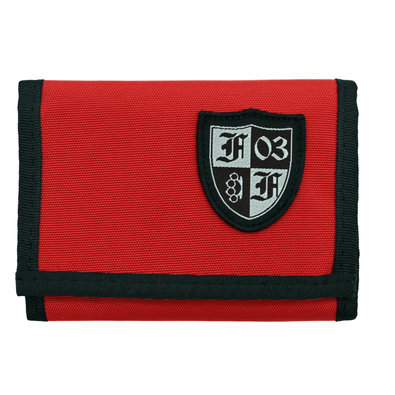 Portfel Pretorian Shield - Football Fanatics - czerwony