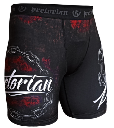 Vale Tudo Shorts Pretorian No Mercy black