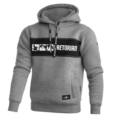 Hoodie Pretorian  Fight Division - grey