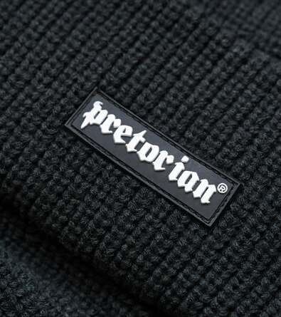 Pretorian Ribbed Logo 3D Winter Hat - graphite
