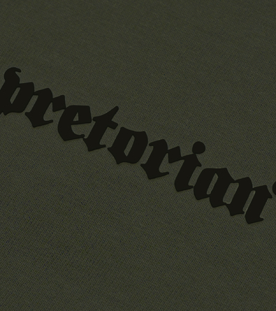 Koszulka Pretorian Ringer "Logo" 3D - oliwkowa