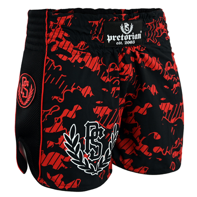 Spodenki Muay Thai Pretorian Red Camo