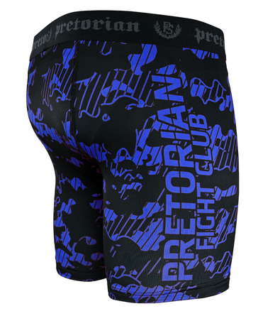 Vale Tudo Shorts Pretorian Blue Camo