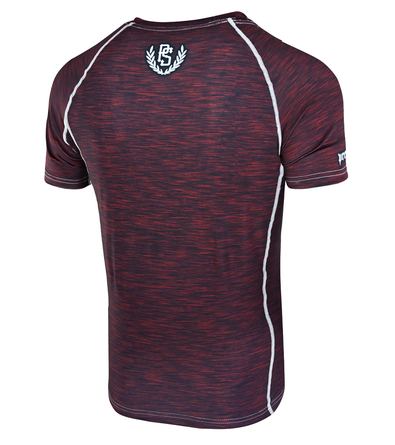 Rashguard short sleeve Pretorian Only for Winners Burgundy